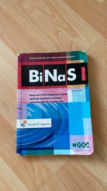 Binas Havo/Vwo zesde editie beschikbaar voor biedingen