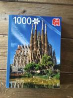 Jumbo puzzel Sagrada Familia View Barcelona 1000 stukjes, Ophalen of Verzenden, 500 t/m 1500 stukjes, Gebruikt, Legpuzzel