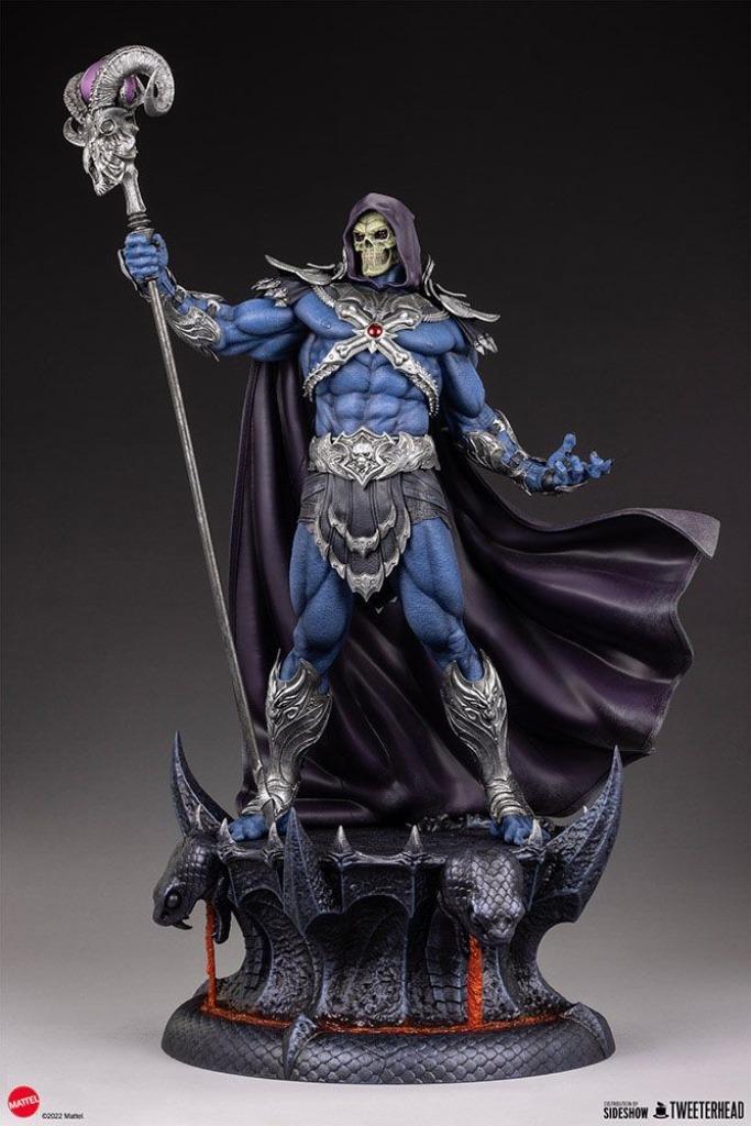 Tweeterhead Masters of the Universe Maquette Skeletor, Verzamelen, Film en Tv, Nieuw, Tv, Beeldje, Replica of Model, Ophalen of Verzenden