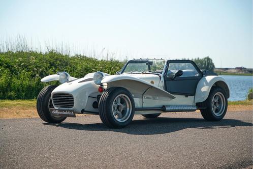Donkervoort Super Seven 1.6 JD0004 ruim 42 jaar bij laatste, Auto's, Oldtimers, Bedrijf, Te koop, Lederen bekleding, Lichtmetalen velgen