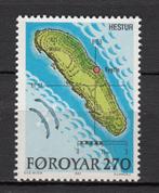 Denemarken Foroyar met een Eiland, Verzenden, Denemarken, Postfris