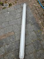 TL armatuur spatwaterdicht. 127 cm lang totaal, Doe-het-zelf en Verbouw, Bouwverlichting, Ophalen, Gebruikt