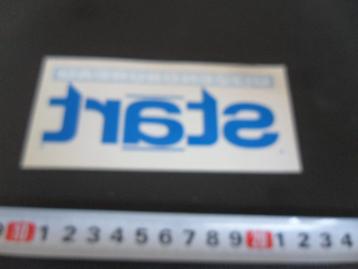 sticker raamsticker START uitzendbureau  beschikbaar voor biedingen