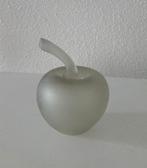 Unieke Frosted glaskunst appel in gave staat, Antiek en Kunst, Kunst | Designobjecten, Ophalen of Verzenden