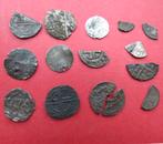 Lot middeleeuwse zilveren munten bieden, Postzegels en Munten, Munten | Nederland, Vóór koninkrijk, Setje, Zilver, Overige waardes