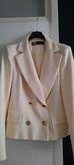 Roomwitte mooie blazer ZARA, Kleding | Dames, Ophalen of Verzenden, Zo goed als nieuw