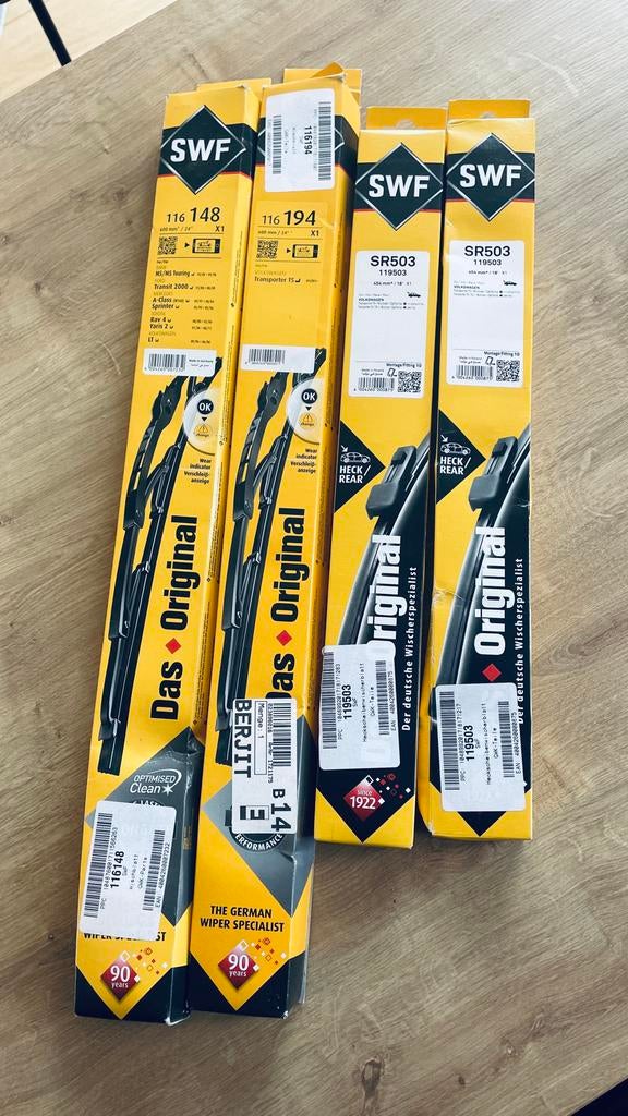 Nieuwe Ruitenwissers VW Transporter T5, Auto-onderdelen, Ruiten en Toebehoren, Volkswagen, Nieuw, Ophalen of Verzenden