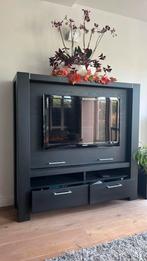 Goossens Cielo TV kast, 100 tot 150 cm, 100 tot 150 cm, Eikenhout, Ophalen of Verzenden