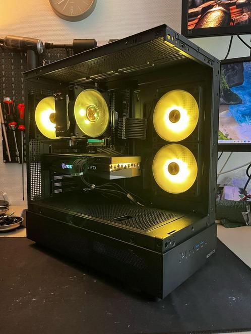 Game pc Ryzen 7, RTX 3060 TI 8GB, 32gb RAM, 1TB SSD, Computers en Software, Desktop Pc's, Zo goed als nieuw, 3 tot 4 Ghz, SSD
