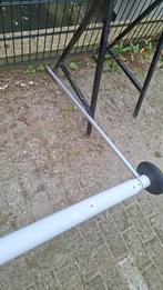 Polyester vlaggenmast ongeveer 5 meter hoog., Ophalen, ., Zo goed als nieuw, .