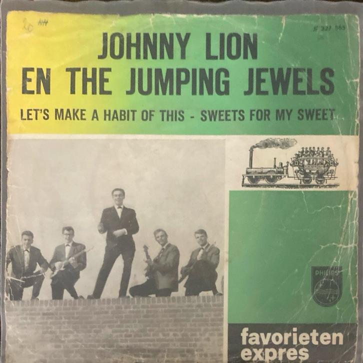Johnny Lion en the Jumping Jewels, favorieten expres, Cd's en Dvd's, Vinyl Singles, Gebruikt, Single, Pop, 7 inch, Ophalen of Verzenden