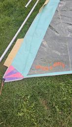 Kinderzeil met mast en giek, Watersport en Boten, Windsurfen, Minder dan 250 cm, Overige typen, Ophalen of Verzenden, Minder dan 5 m²