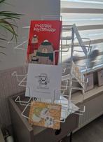 Draaibaar Kaartenrek / Kaartenmolen a5 - wit, Diversen, Wenskaarten, Ophalen, Zo goed als nieuw