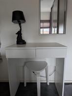 Kaptafel/toilettafel Wit ikea, Huis en Inrichting, Ophalen of Verzenden, Zo goed als nieuw