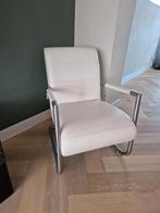 Witte mooie stoel in zeer goede staat henders en hazel, Huis en Inrichting, Fauteuils, Ophalen, Zo goed als nieuw, 50 tot 75 cm