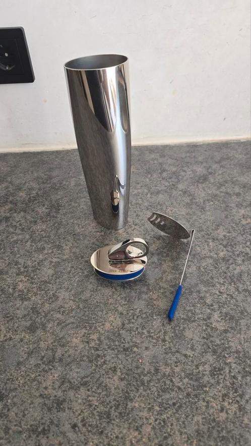 Ron Arad Alessi Chiringuito Cocktail Shaker Inox 18/10, Huis en Inrichting, Keuken | Keukenbenodigdheden, Zo goed als nieuw, Ophalen of Verzenden