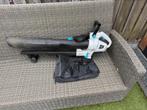 Bladblazer 40 Volt - 3 IN 1 Blazen, zuigen en versnipperen, Ophalen, Zo goed als nieuw, Met neuswiel, Leo