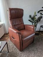 sta op stoel, Ophalen, Bruin, Leer, Zo goed als nieuw