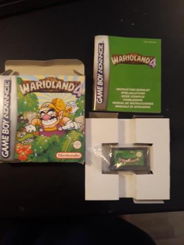 Nintendo Warioland 4 Game Boy Advance beschikbaar voor biedingen