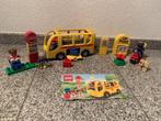 Duplo schoolbus en post (10528-5638), Kinderen en Baby's, Speelgoed | Duplo en Lego, Complete set, Duplo, Gebruikt, Ophalen of Verzenden