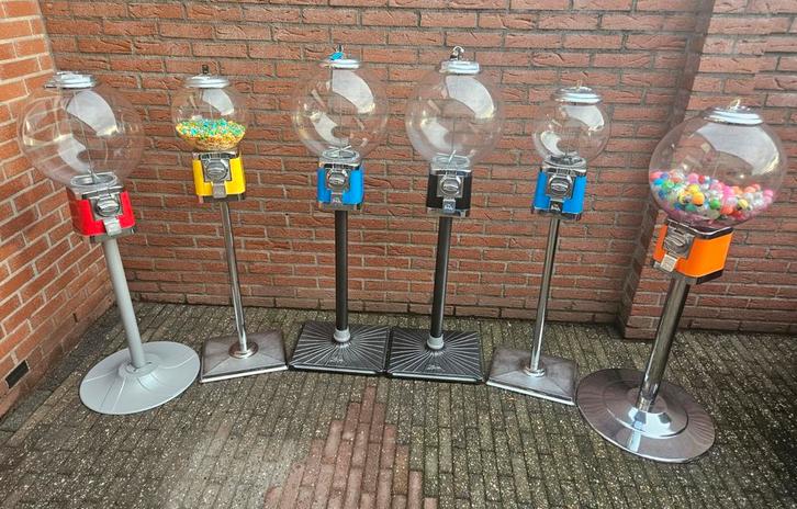 FIFTIES SIXTIES BEAVER CAPSULE / KAUWGOMBALLEN AUTOMATEN, Verzamelen, Automaten | Overige, Zo goed als nieuw, Ophalen