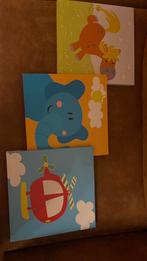 Decoratie schilderijen, Kinderen en Baby's, Kinderkamer | Inrichting en Decoratie, Ophalen, Zo goed als nieuw