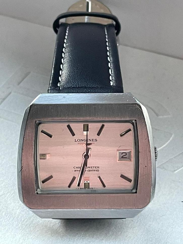 Zeldzame Longines Automaat Jaren 70 - Ref. 3200, Sieraden, Tassen en Uiterlijk, Horloges | Antiek, Polshorloge, Longines, Staal