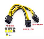 Pcie 8 pin verloop naar dual 8 (6+2), Ophalen of Verzenden, Zo goed als nieuw