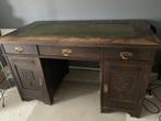 eikenhouten bureau, Huis en Inrichting, Ophalen, Gebruikt, Bureau