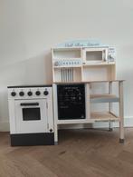 Speelkeukentje / Koffiebar met los fornuis, Kinderen en Baby's, Speelgoed | Speelkeukens, Ophalen, Gebruikt, Hout, Speelkeuken