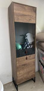Vitrinekast, zo goed als nieuw!, Ophalen, Overige materialen, Met deur(en), 50 tot 100 cm