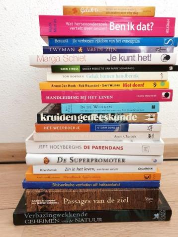 Stapel spirituele gezondheid boeken 2 euro p.s. beschikbaar voor biedingen