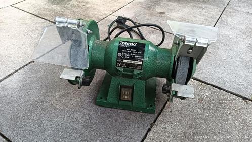 Toledo TSM-125 tafelslijpmachine, Doe-het-zelf en Verbouw, Gereedschap | Slijpmachines, Zo goed als nieuw, Werkbankslijpmachine