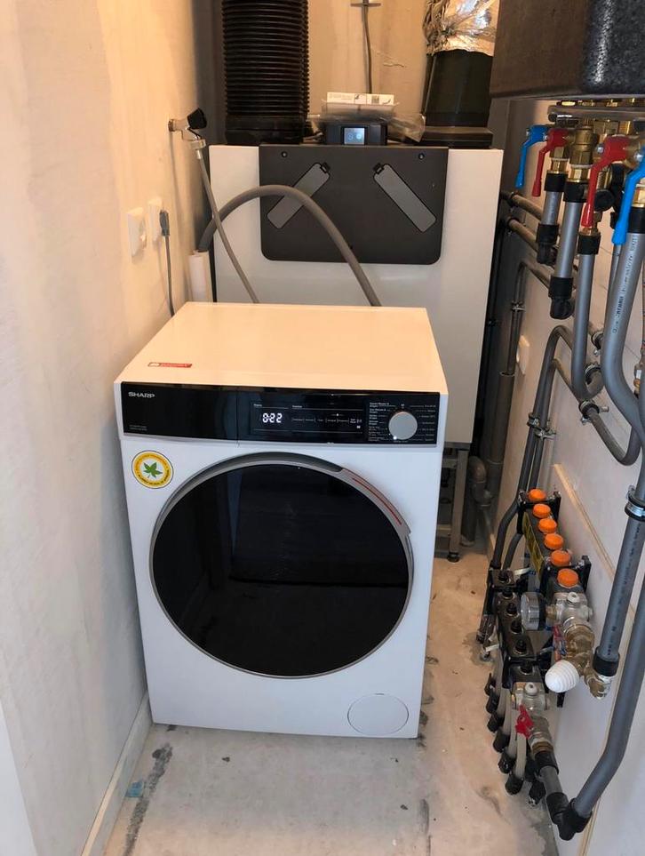 Was/droog combinatie wasmachine, Witgoed en Apparatuur, Was-droogcombinaties, Zo goed als nieuw, 8 tot 10 kg, 85 tot 90 cm, Ophalen of Verzenden