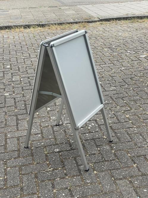 A2 dubbelzijdige Posterhouder voor buiten, Verzamelen, Merken en Reclamevoorwerpen, Gebruikt, Reclamebord, Ophalen of Verzenden