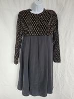 Aparte ouderwetse jurk met gouden versiering mt 38, Maat 38/40 (M), Carnaval, ., Ophalen of Verzenden