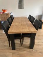 Zeer mooie eettafel, Ophalen, 200 cm of meer, 50 tot 100 cm, Zo goed als nieuw