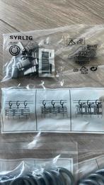 Gordijn ophangers Syrlig Ikea 4x, Huis en Inrichting, Stoffering | Gordijnen en Lamellen, Ophalen of Verzenden, Nieuw, 200 cm of meer
