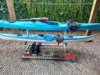 p&h Kajaks inclusief toebehoren en opbergrek, Watersport en Boten, Ophalen, Gebruikt, 1-persoons