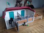 Schleich stal, paard, accessoires., Verzamelen, Dierenverzamelingen, Ophalen of Verzenden, Zo goed als nieuw, Paard, Beeldje of Figuurtje