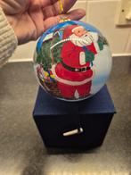 NIEUW! Glazen Kerstbal Kerstman in Doosje, Ophalen of Verzenden, Nieuw