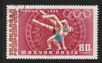 Hongarije 1968 - Worstelen, Ophalen of Verzenden, Gestempeld
