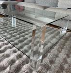 Glazen Salontafel - Modern Design     Moet zsm weg, Ophalen, Gebruikt, 100 tot 150 cm, Glas