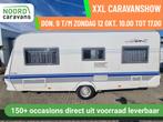 HOBBY PRESTIGE 495 UFE MOVER + LUIFEL + FRANSBED + DOUCHE, Caravans en Kamperen, Caravans, Rondzit, Hobby, Bedrijf, Luifel