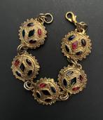 Vintage Satelite armband, Staal, Ophalen of Verzenden, Zo goed als nieuw, Goud