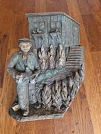 Curiosa wandwerk, duivenmelker voor het duivenhok, Ophalen of Verzenden