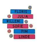 Kentekenplaat met naam, Ophalen of Verzenden