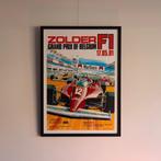 F1 poster Grand Prix van België, Zolder 1981 50x70, Verzamelen, Posters, Nieuw, Ophalen of Verzenden