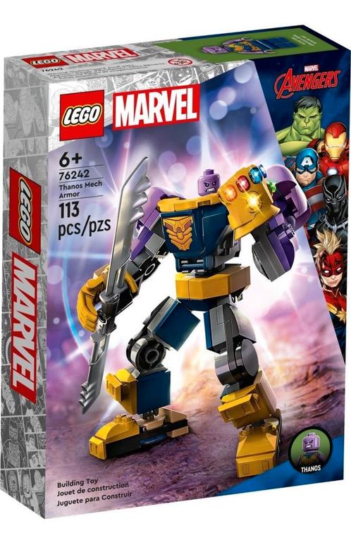LEGO 76242 MARVEL - AVENGERS - Thanos mechapantser (nieuw), Kinderen en Baby's, Speelgoed | Duplo en Lego, Nieuw, Lego, Complete set
