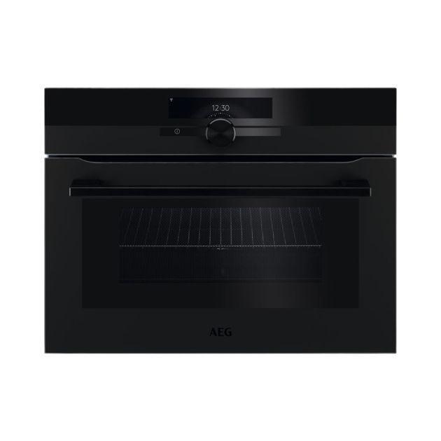 Aeg KMK968000T - CombiMagnetron - Mat Zwart - 45CM, Witgoed en Apparatuur, Magnetrons, Nieuw, Inbouw, Combimagnetron, 45 tot 60 cm